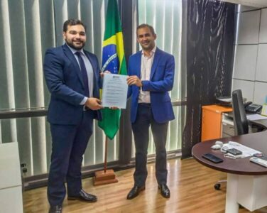 São Benedito do Rio Preto: Wallas Rocha vai a Brasília em busca de recuros para o município