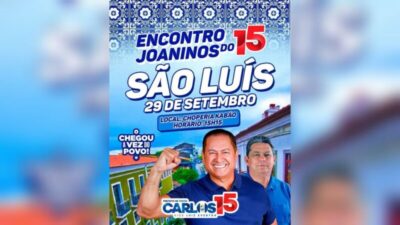 Carlos Figueiredo vai realizar mega evento para joaninos na Choperia Kabão, em São Luís