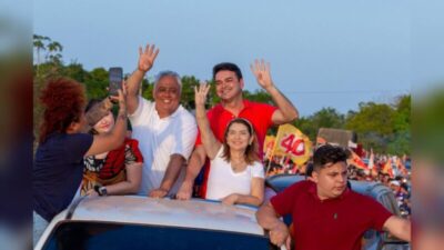 Iracema Vale reforça apoio à candidatura de Saulo Machado em Anajatuba durante ato político