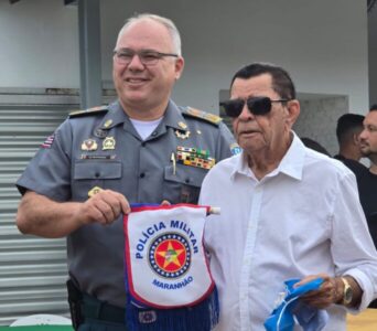 PMMA homenageia Tenente Hilton pelos seus 92 anos de vida e serviço