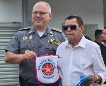 Tenente reformado completa 92 anos e ganha homenagem da PMMA