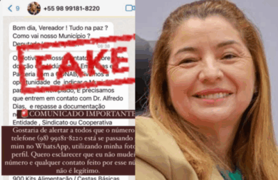 Nome da Deputada Estadual Iracema Vale é usado mais uma vez para a prática de golpes pelo WhatsApp