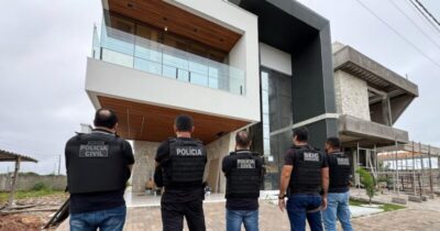 Policia Civil do Maranhão cumpre mandados judiciais em endereços ligados a influenciador investigado por promover rifas ilegais, em Santa Inês