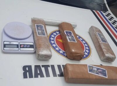 Polícia apreende maconha enterrada em área de mangue na Liberdade