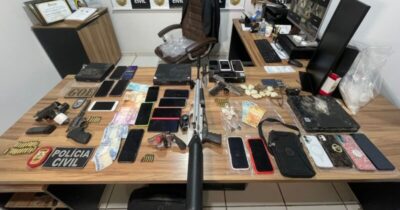 Polícia prende quatro suspeitos e apreende outros dois adolescentes em flagrante durante operação de combate ao tráfico em Balsas