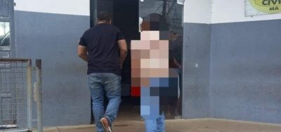 Homem é preso ao fazer buracos em muro para espionar vizinha tomar banho