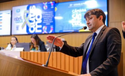 André Campos destaca assinatura da Ordem de Serviço para expansão da Avenida Litorânea
