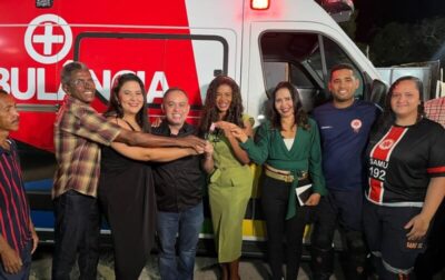 Catulé Júnior oficializa a entrega de ambulância e anuncia mais de R$ 1 milhão em emendas para a Saúde de São João do Sóter