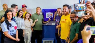 Iracema Vale ressalta caráter municipalista do Governo do Estado durante inaugurações em Paço do Lumiar