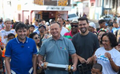 Ao lado de André Campos, Brandão visita Madre Deus e reforça compromisso com as tradições do Maranhão