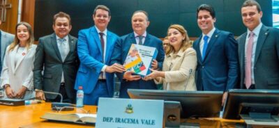 Carlos Brandão apresenta perspectivas de novos investimentos durante entrega da Mensagem Governamental à Alema
