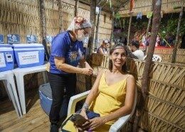 Multivacinação: Arraial do IPEM registra mais de 200 doses aplicadas em segundo fim de semana de atividades