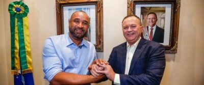 Brandão recebe novo presidente da Famem no Palácio dos Leões e celebra a unidade entre os prefeitos maranhenses