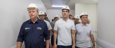 Equipes do Governo vistoriam obras do Hospital de Referência Estadual de Alta Complexidade da Região