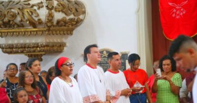 Felipe Camarão reafirma compromisso com o fortalecimento das tradições populares durante a Festa do Divino em Alcântara
