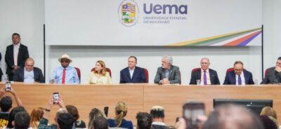 Iracema Vale participa de solenidade de posse de professores da Uema