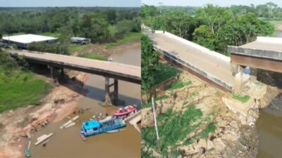 BR-226 INTERDITADA! Veja as rotas alternativas após desabamento de ponte sobre o Rio Tocantins