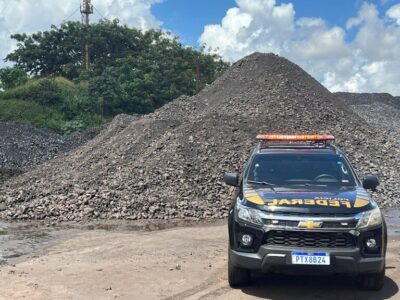 PF apreende 23 mil toneladas de minério ilegal no Maranhão
