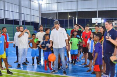Prefeito Eduardo Braide segue com investimento em educação e cidadania com entrega do Compec Coroado