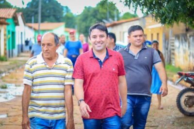 Pré-candidato a prefeito Vitalzinho visita os povoados Barro Branco, Montevidéu e Ipiranga