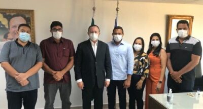 Prefeito Arnóbio se reúne com vice-governador em busca de recursos para saúde e infraestrutura de Jenipapo dos Vieiras