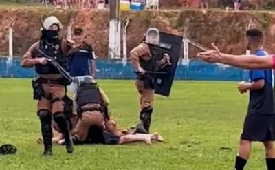 Prefeito é preso durante confusão em jogo de futebol