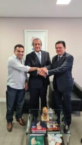 Prefeito eleito Rigo Teles encontra-se em Brasília na busca por recursos para Barra do Corda