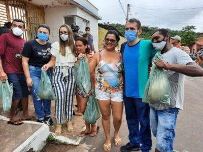 Prefeito Fernando Pessoa entrega 10 mil kg de peixes para famílias carentes em Tuntum