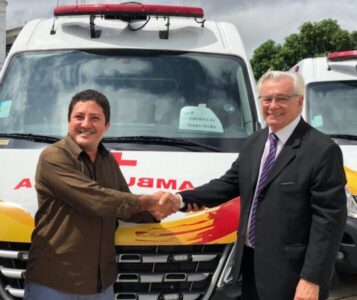 Prefeito Janes Clei de Formosa da Serra Negra recebe ambulância 0km através de emenda do deputado estadual Arnaldo Melo