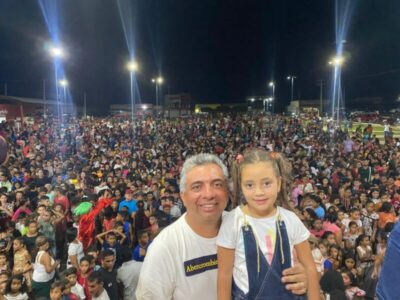 Prefeito Júnior do Posto realiza mega festa em comemoração ao Dia das Crianças em Itaipava do Grajaú