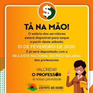 Na região Central, apenas três prefeituras pagaram o salário dos professores com o reajuste do piso nacional do magistério