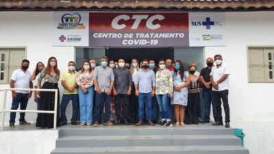 Prefeito Rigo Teles entrega CTC(Centro de Tratamento para Covid) em Barra do Corda