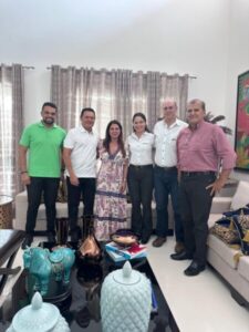 Prefeito Rigo Teles recebe em Barra do Corda presidente do Grupo RISA/ e GEES