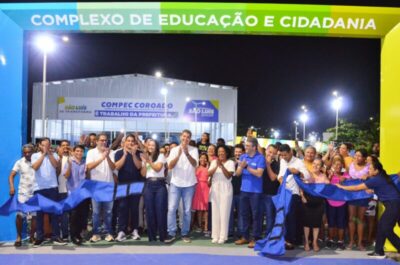 Prefeito Braide segue com investimento em educação e cidadania com entrega do Compec Coroado