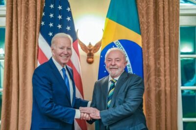 Em encontro com Biden, Lula diz que EUA e Brasil devem se tratar como “amigos com objetivo em comum”