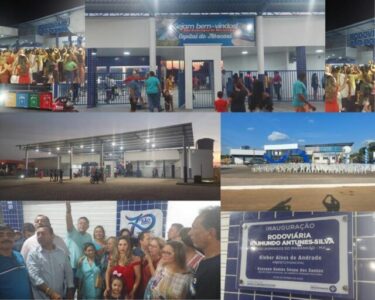 Prefeito entrega sonhada rodoviária em São Domingos do Maranhão