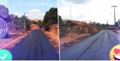 Comunidade Maria Eva, em São Domingos do Maranhão, ganha asfalto