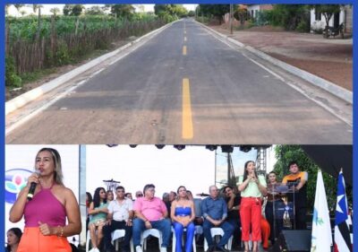 Lagoa Nova, em São Domingos do Maranhão, ganha asfalto