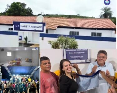 Escola “Marieta Andrade”, ampliada e reformada, entregue em Centrão