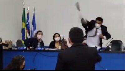 Quebra-pau na Câmara Municipal de Arame entre o vice-presidente e ex-presidente da casa