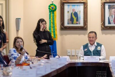 Iracema Vale prestigia ato de assinatura de decreto do Programa Maranhão sem Queimadas…