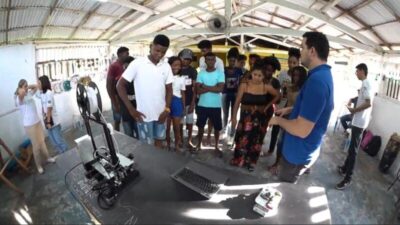 Projeto apoiado pelo Governo do Estado leva robótica a comunidades quilombolas do Maranhão
