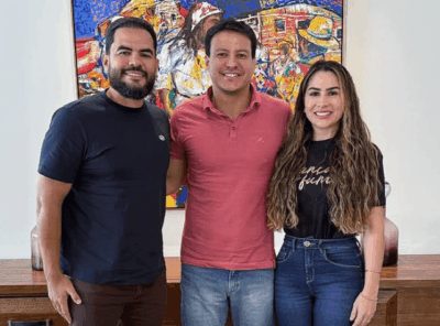 Felipe Camarão e Paulo Curió discutem cenário político da Baixada Maranhense para 2026