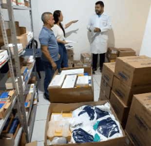 Gestão Joãzinho Pavão reforça estoque de medicamentos do Hospital de Santa Helena