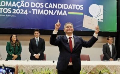 Rafael é diplomado prefeito de Timon