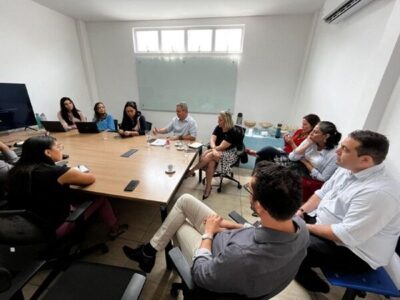 Rafael tem reunião com representantes da empresa Águas de Timon