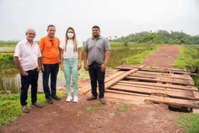 PREFEITA ANA PAULA VISITA ZONA RURAL DE PINHEIRO