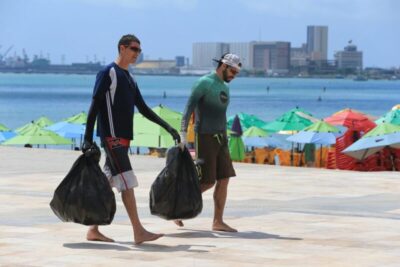 Estudo diz que 78% do lixo recolhido em praias do Ceará são da África