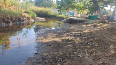 Riacho do Pinto em Timon segue sendo represado prejudicando moradores e balneários