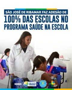 São José de Ribamar avança com 100% de adesão ao Programa Saúde na Escola (PSE)
